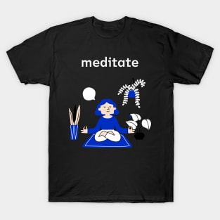 Meditate on a Rug T-Shirt